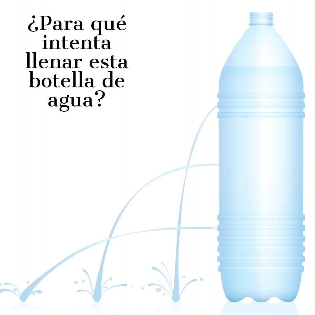 plastic bottle with different water jets weak medium and strong vector id1266006340 1 min